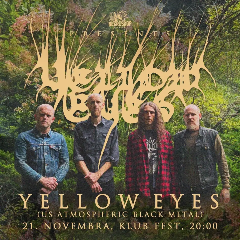 Концерт группы Yellow Eyes, сб, 21 ноября, Fest