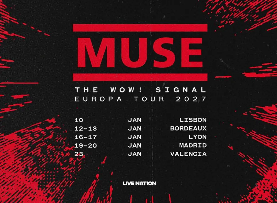 Концерт группы Muse в Валенсии, сб, 23 января, 20:00, Roig Arena