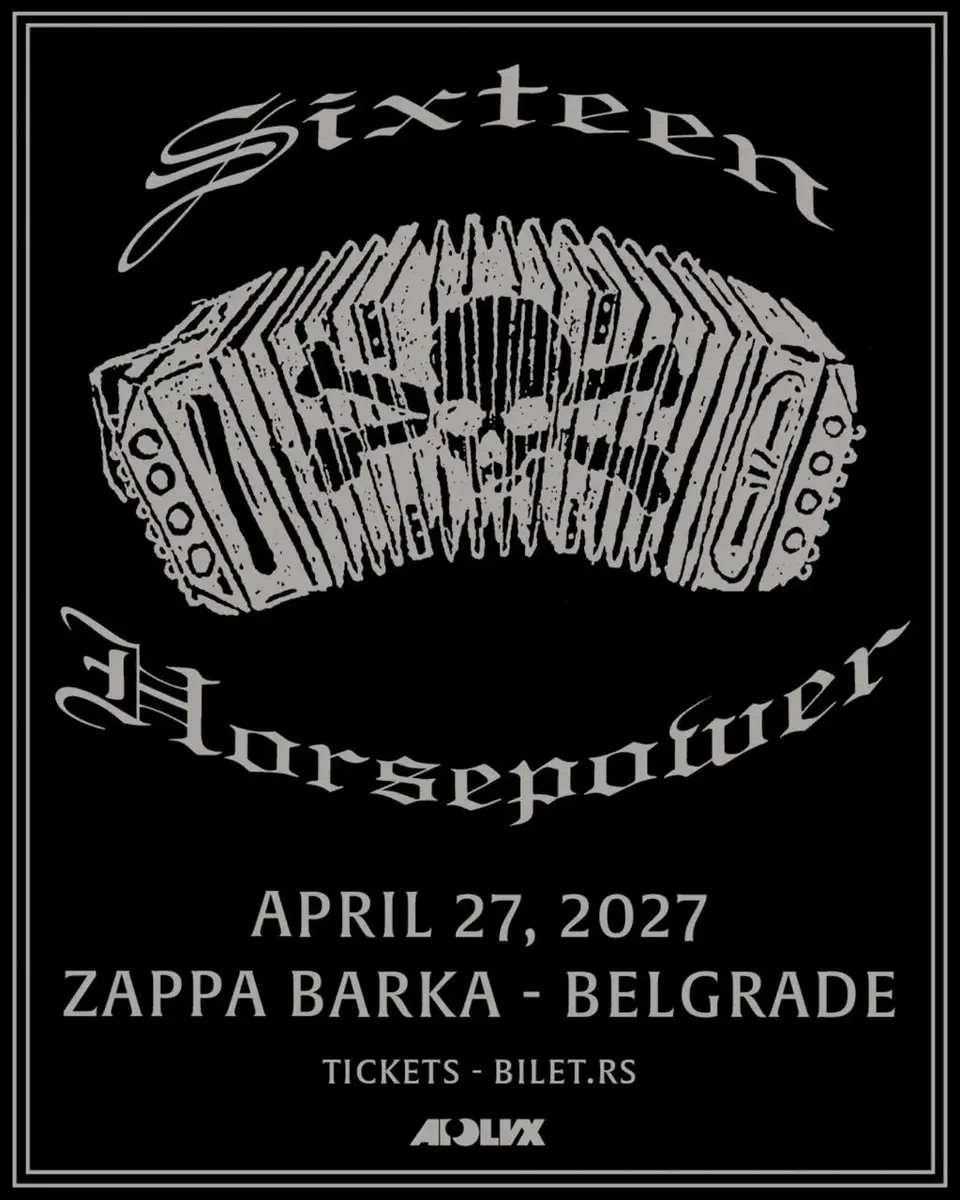 Концерт Sixteen Horsepower, вт, 27 апреля, 20:00, Zappa Barka