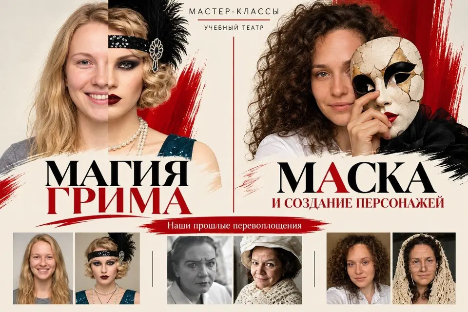 Мастер-класс по театральным маскам с Manuel Ángel Chica Benayas, сб, 7 ноября, Учебный театр