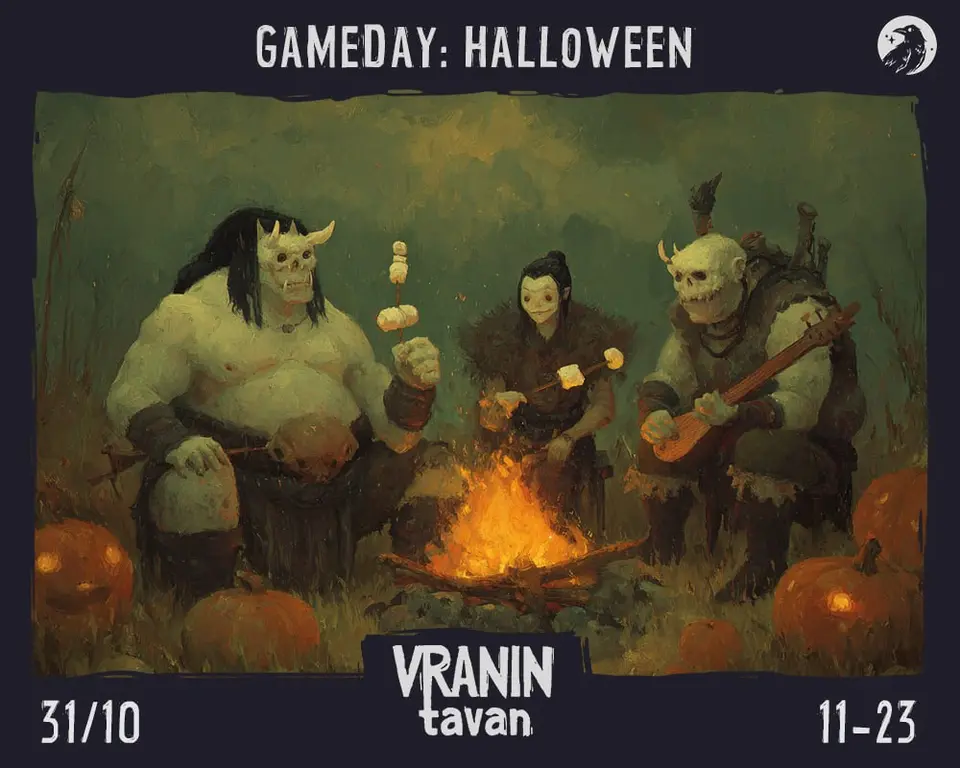 Геймдей: Halloween, сб, 31 октября, 11:00, Вранин Таван