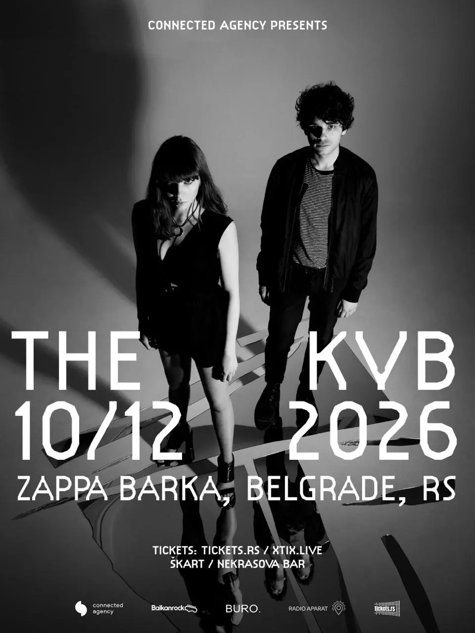 Концерт The KVB, чт, 10 декабря, Zappa Barka