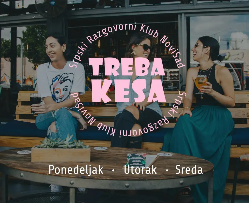 Сербский разговорный клуб «TrebaKesa», пн, 26 октября, Кафе города