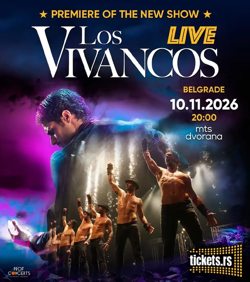 Шоу Los Vivancos в Белграде, вт, 10 ноября, MTS Dvorana