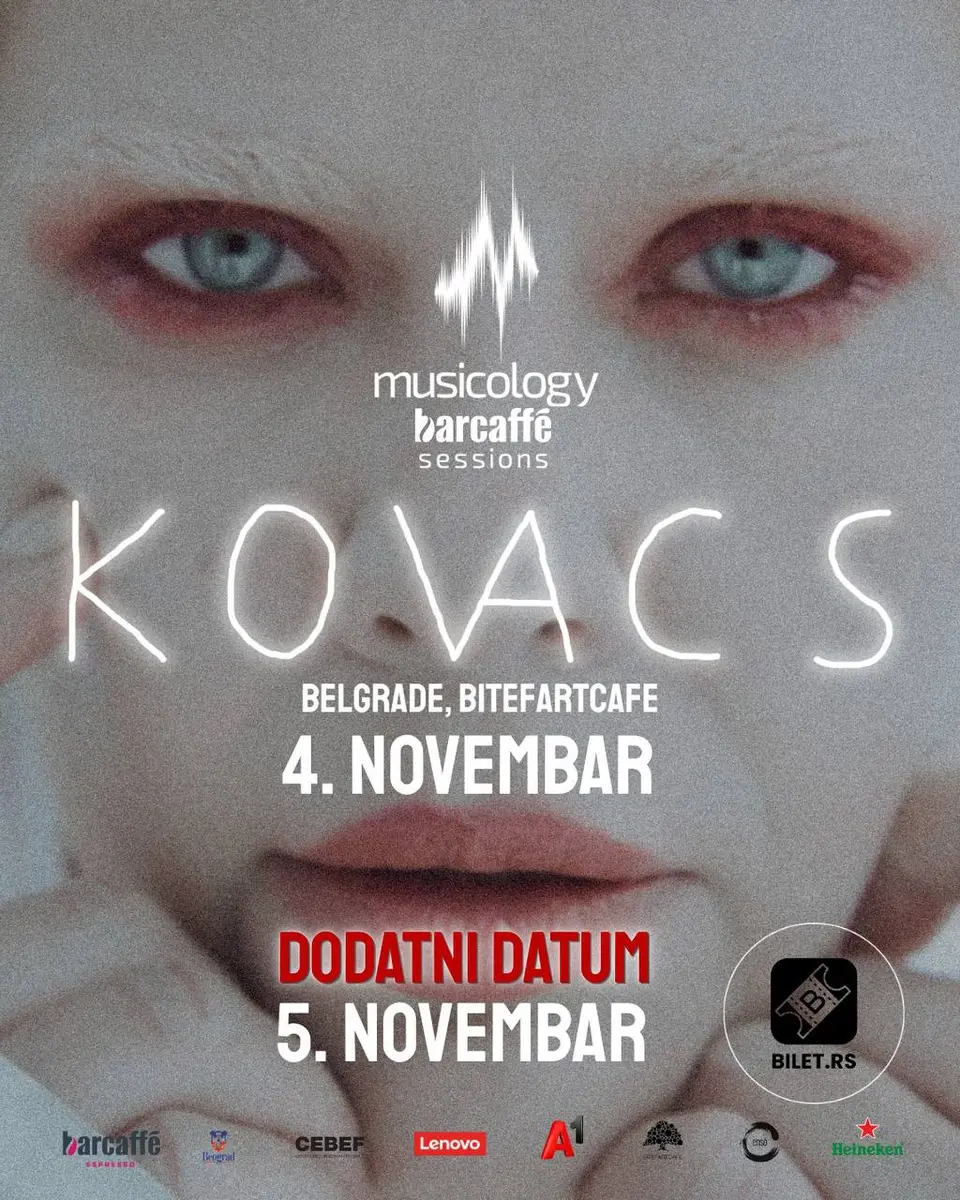 Концерт Covacs, ср, 4 ноября, BitefArtCafe