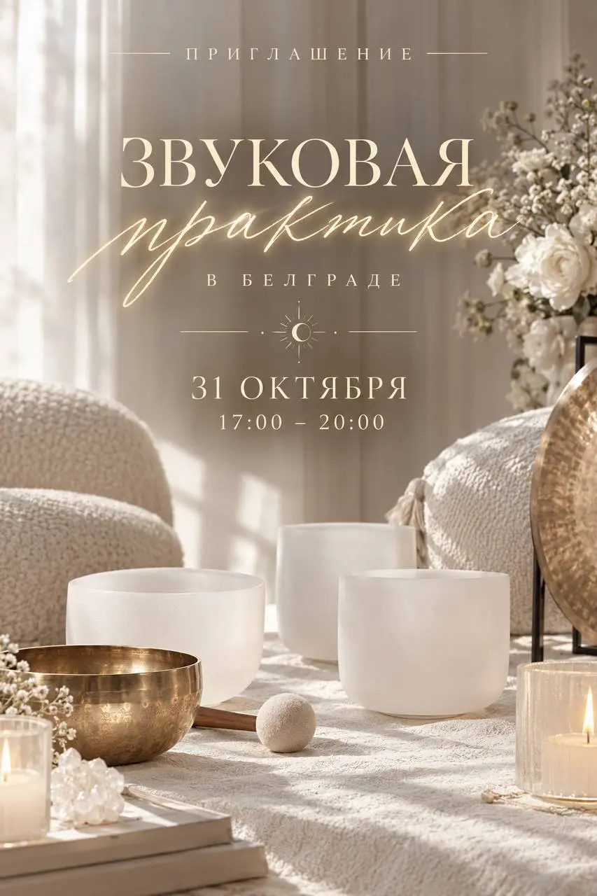 Звуковая практика, сб, 31 октября, 17:00